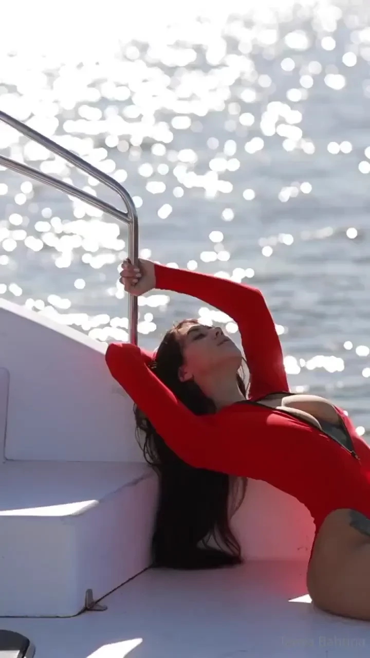 The sea breeze caresses my skin and my gaze is full of mystery perhaps 
