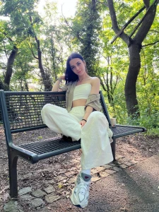 I often walk along different paths in the park and i have one of my