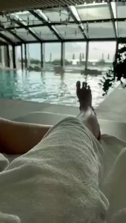 Ieri giornata alla spa e tra un bagno e una sauna mi sono concessa di 