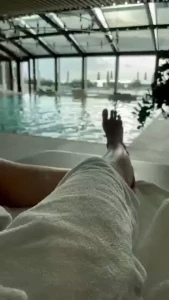 Ieri giornata alla spa e tra un bagno e una sauna mi sono concessa di