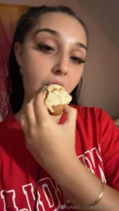 A snack eating another snack