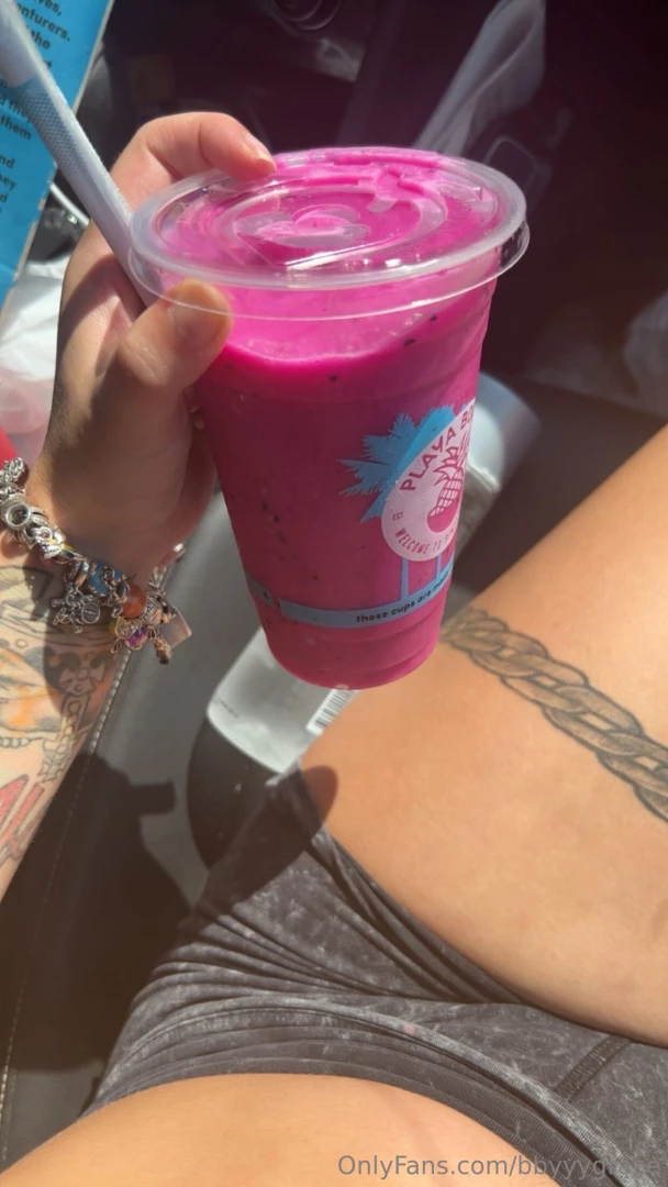 Hope your day is as good as this smoothie 