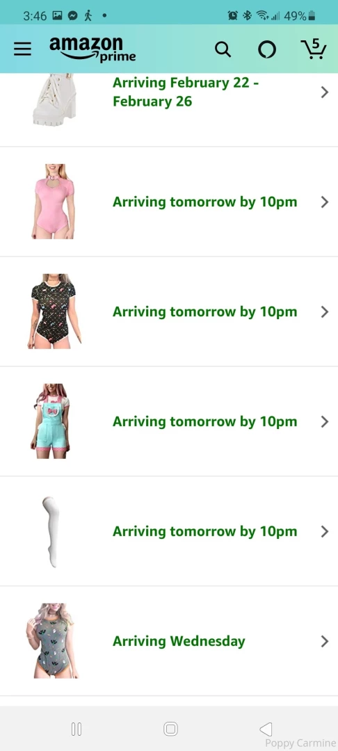 Btw i have a bunch of new outfits showing up tomorrow amp other days 