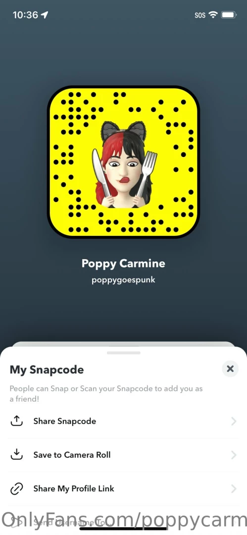 Did you add me on snap 