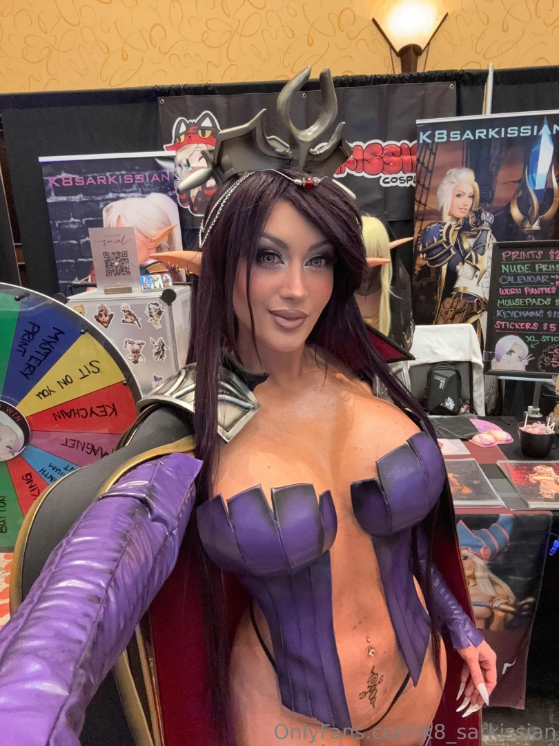 Day 2 of ecchi expo with my debut of my olga discordia cosplay don t 