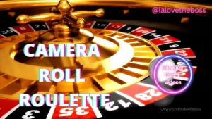 Introducing my first camera-roll roulette check your dm 5 random