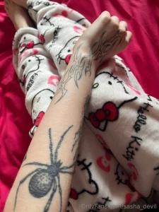 Spider and tribble on the other side of the arm the spider is for me a