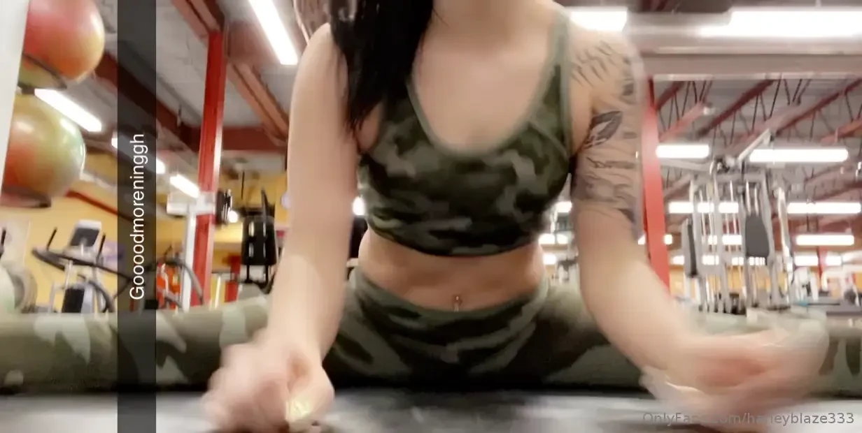 I didn t realize there was a camera looking right at me 