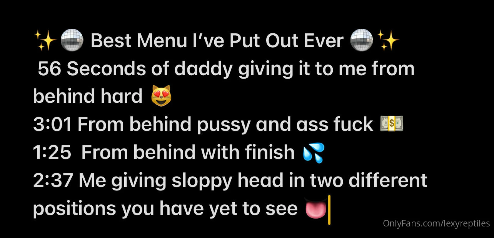 You absolutely do not want to miss these videos for sale in my 