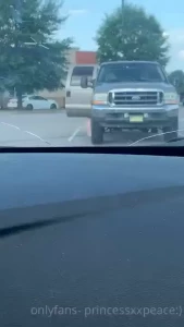 Pt 2 to flashing my pussy wife pulls up lol