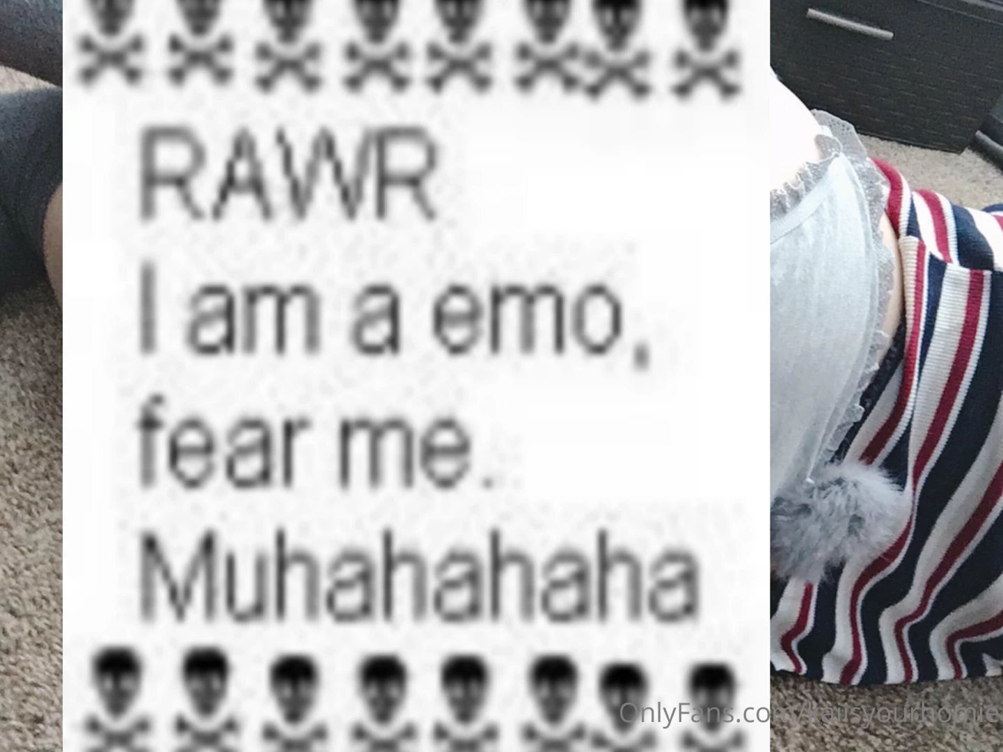 Little present for you cuz you ve been patient d i have a bunny tail 