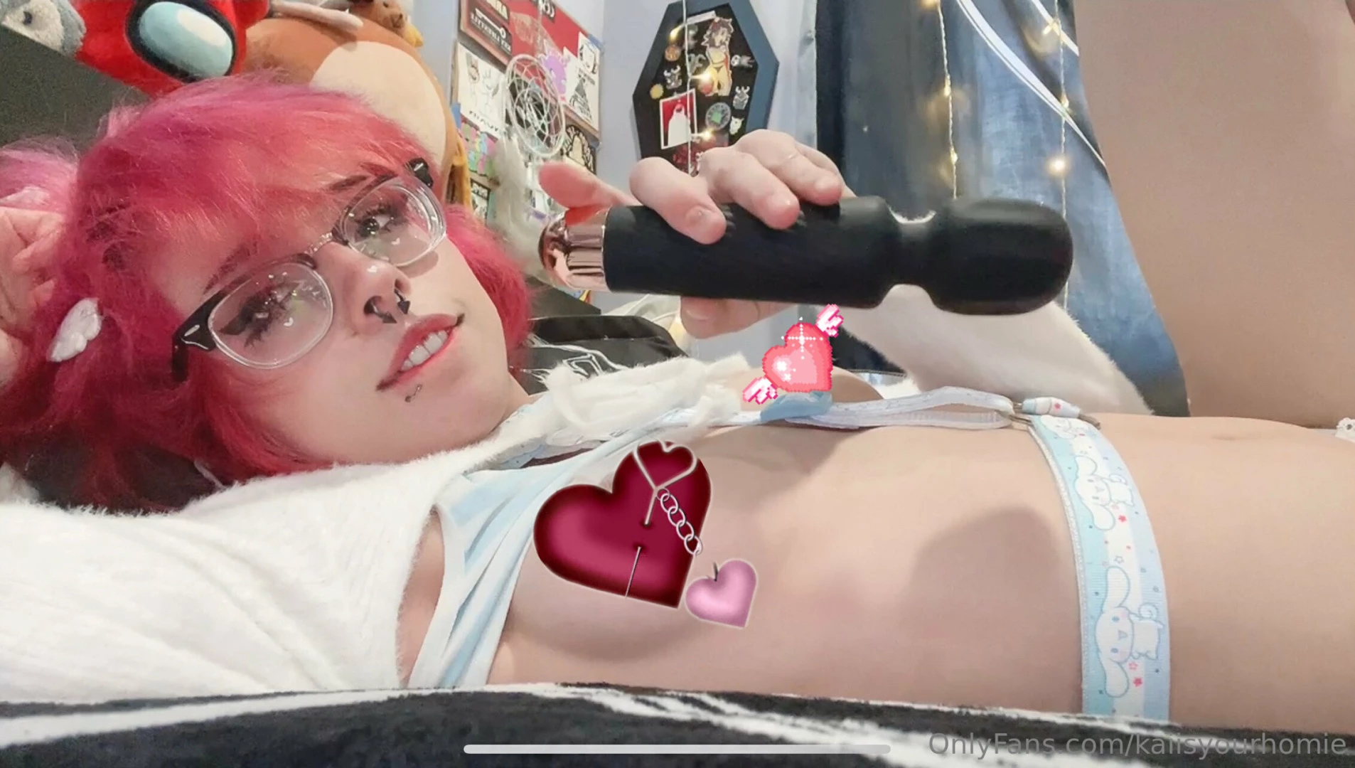 Pov we re in a call together and i use my vibrator to make myself nut 