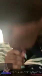 The goal is to suck the nut out that dick made him make funny noises