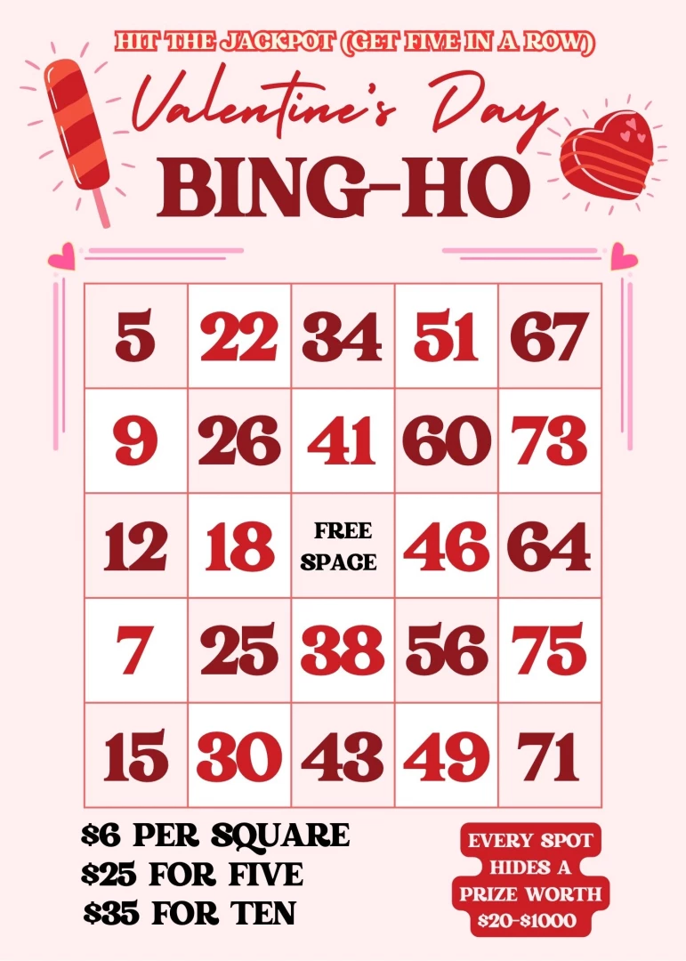 - each square hides a prize worth at least 3x the tip amount up to 