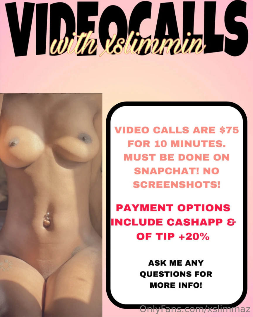 Hey guys i do video calls only on snapchat must have snapchat or we 