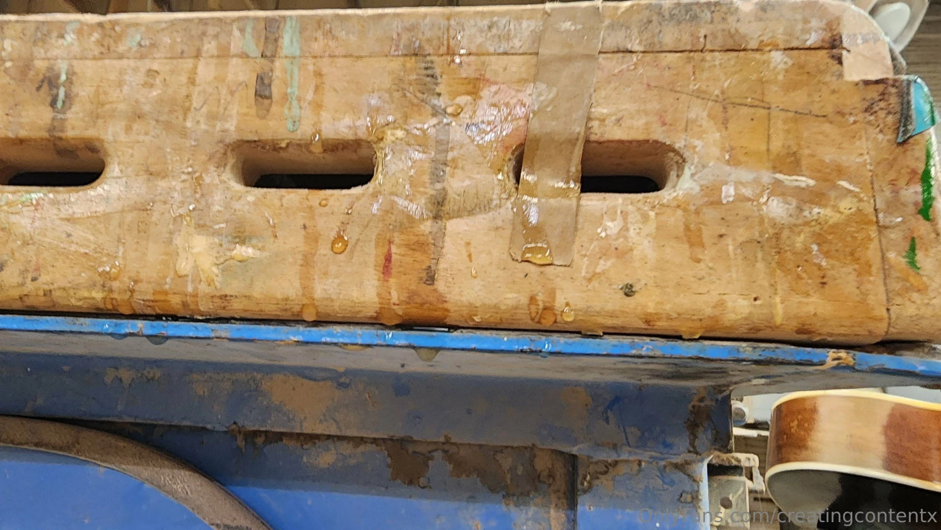 My squirt mess in my new video part 1 