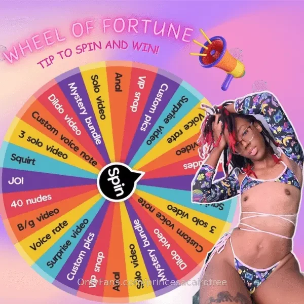 Feeling like winning something play now 9 for 1 spin or 18 for 3 spins 