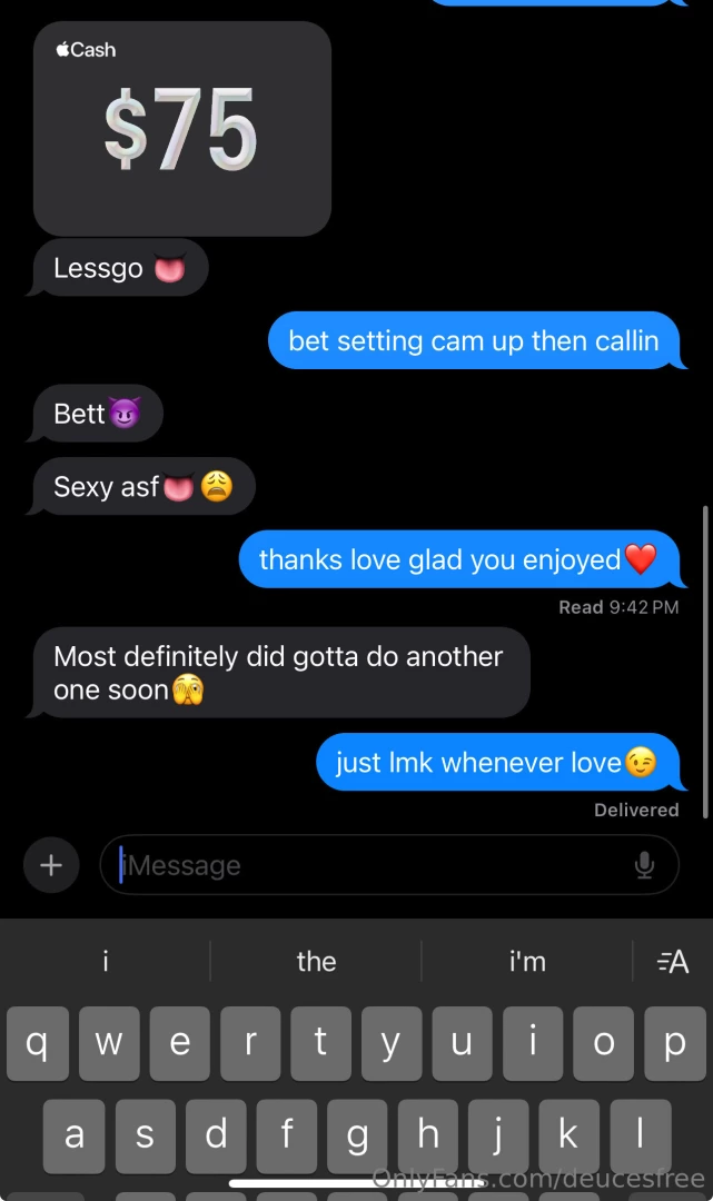 Dont be scared to ask for a facetime or vc deucesnudes can dm anywhere 