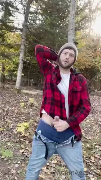 Cumming at my campsite 