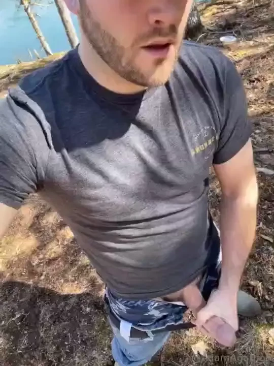 My walk through the woods today was nice part 1 