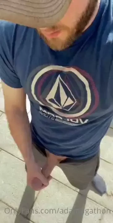 My outdoor morning wank plus a quick afternoon jerk 