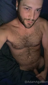 Morning wood slide down my cock part 1