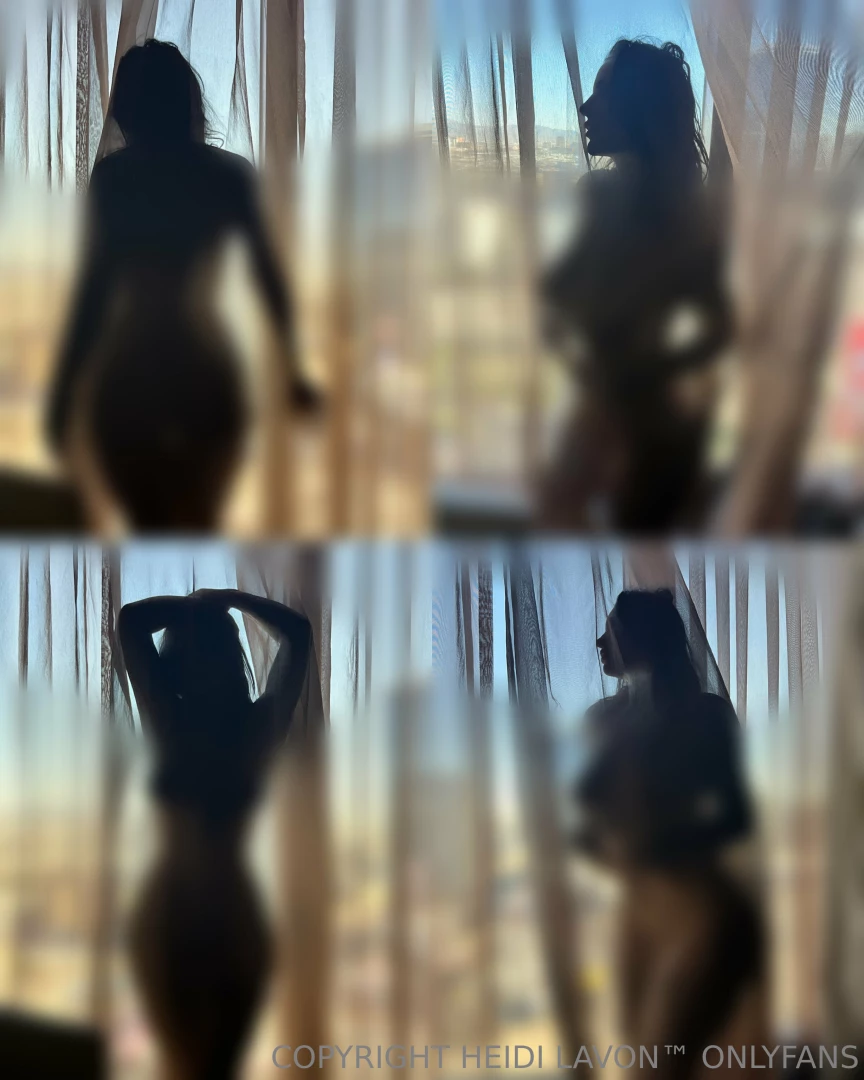 Sexy nude window set while in vegas get it on heidilavon 