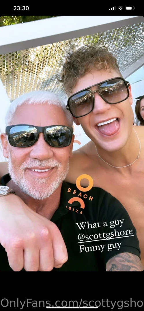 In ibiza for the next few days if anyone else is here met two lads and 