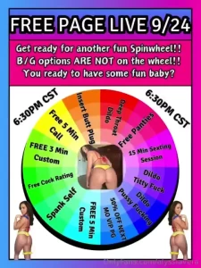 Going live tomorrow evening