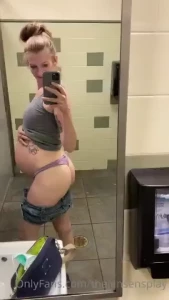 Always showing off for you even in the whole foods bathroom fun fact i