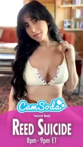 Afternoon everyone i ll be live on camsoda com under reedsuicide for