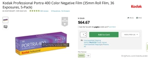 Film is at an all time high when it comes to price and demand i am part 1