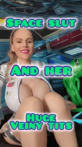 Have you seen my latest video all about my huge veiny tits i oil these