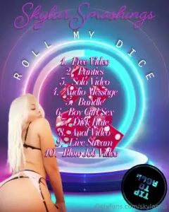 Roll my dice naughty or nice everyone is a winner 1 roll - 10 2 roll