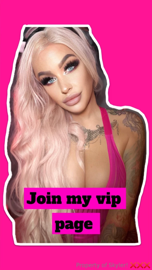 Bad girl skyler says get on her vip page right now just 3 full videos part 4 