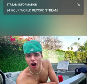 We re so close to beating the world record cum join the stream