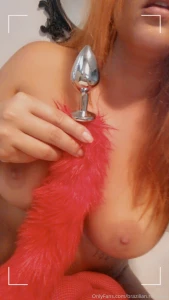 My new anal plug just got home i m really excited to try it on it s