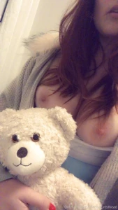 I love to sleep with my teddy bear do you like it