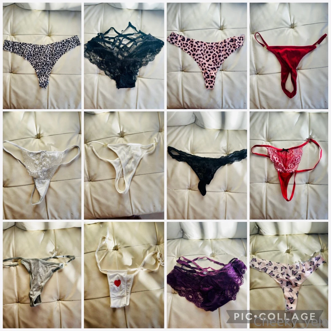 Want to get a taste of me buy my panties 50 free polaroid pics 100 