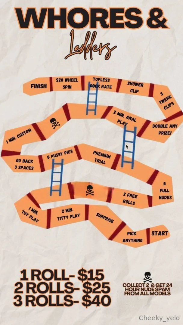 Tip to play 1 roll - 15 nbsp 2 rolls - 25 nbsp 3 rolls - 40 