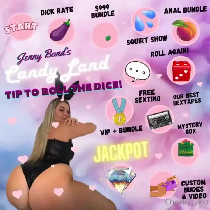 Welcome to candy land wanna play tip to roll the dice and move on the 