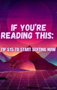 If you re reading this tip 15 to start sexting now plus a free live part 1