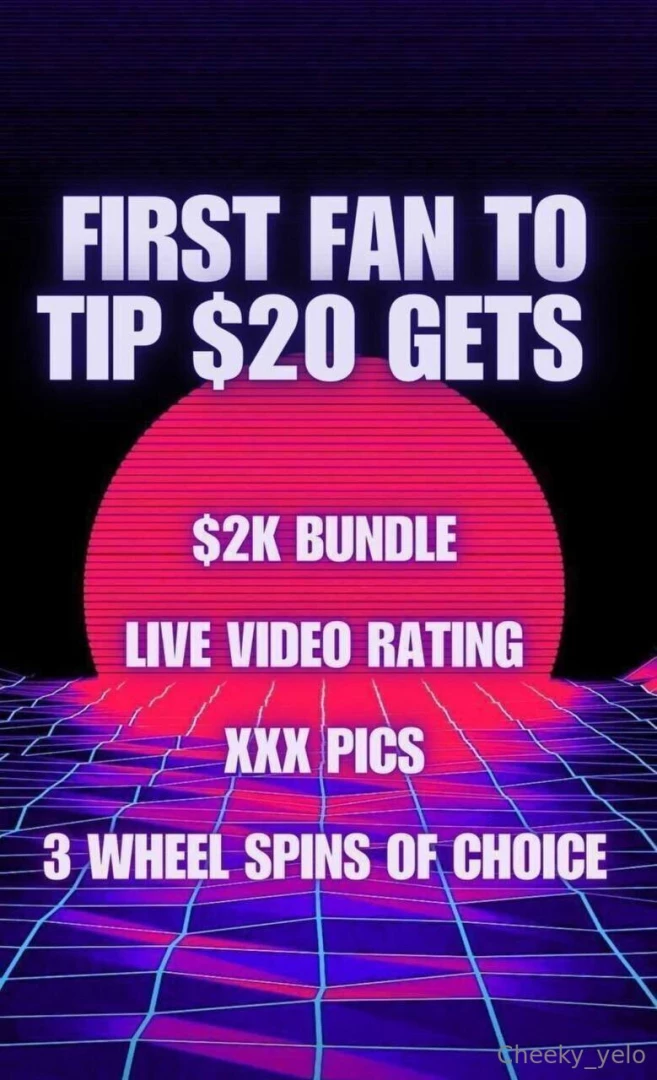 Mega fucking offer one lucky fan to tip 20 gets 2k content bundle live part 1 