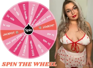 February spin the wheel it s the month of love so i ve added extra