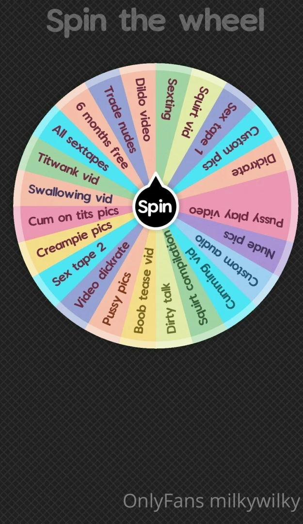 Want to spin the wheel 1 spin - 12 2 spins - 20 4 spins - 35 6 spins - part 1 