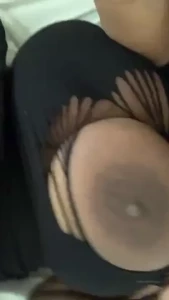 Having fun with my nipples