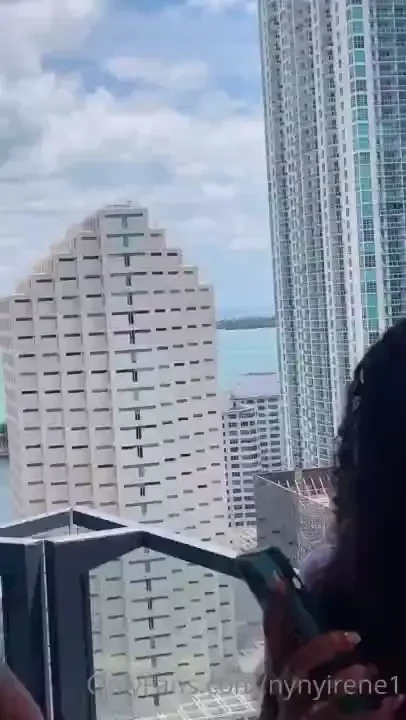 Are you sure you re ready to see how epic we got on this balcony we 