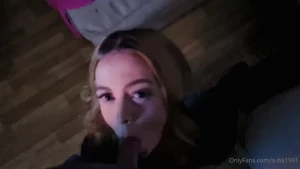 Ch ke me with your belt