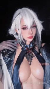 Arlecchino phoneset genshin impact part 2 blue dress 18 selfies amp 12 part 1