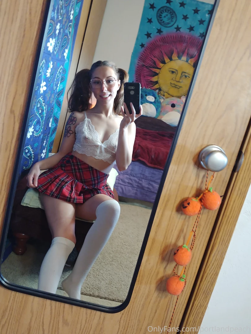 Starting out with the classic school girl costume felt super cute in 